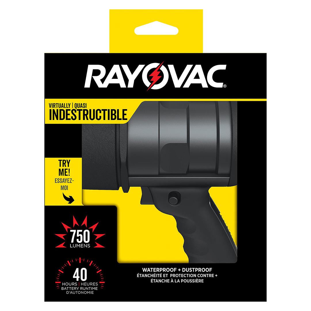 LINTERNA RAYOVAC FAROL 750 LUM 6AA X 1 UN 1