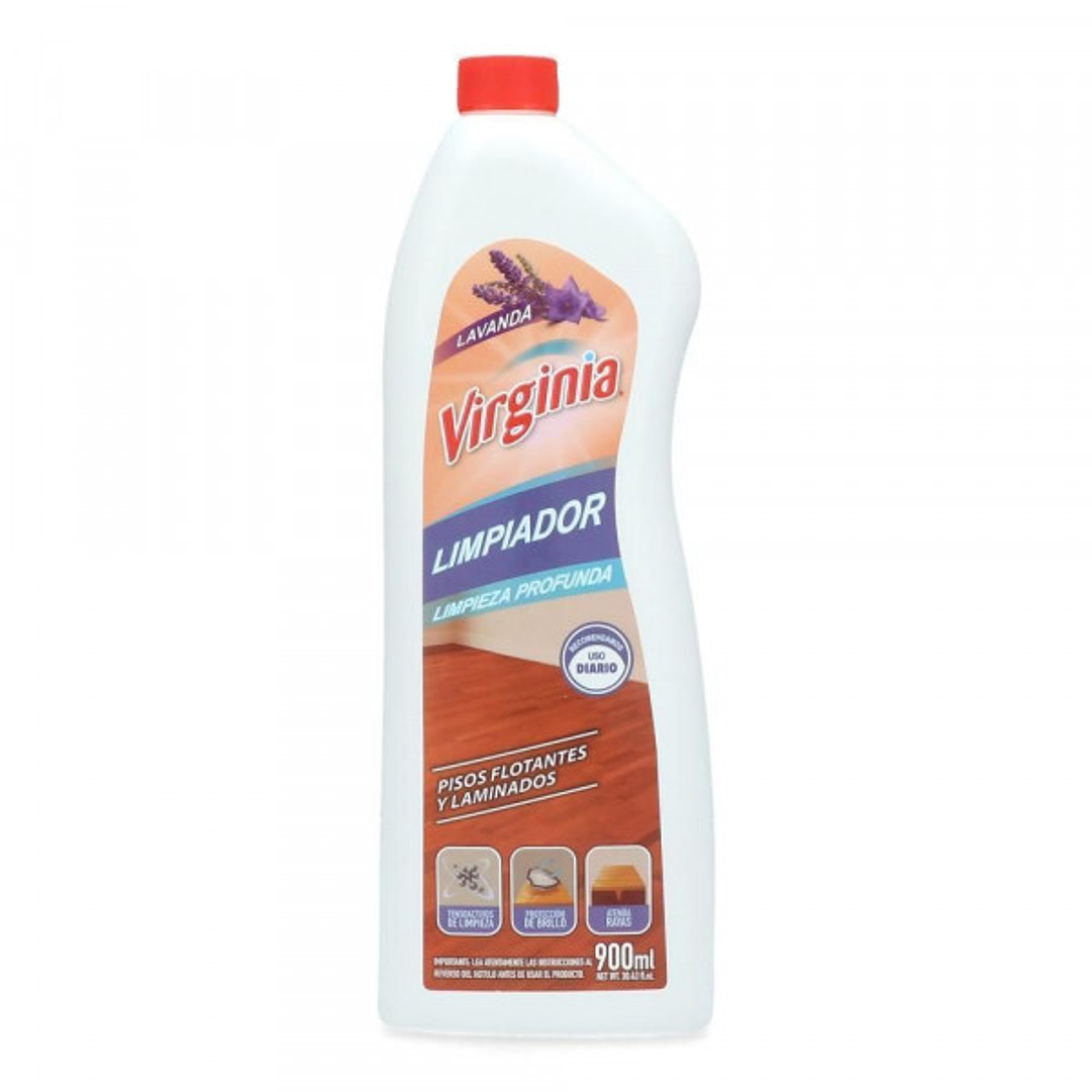 LIMPIADOR DE PISOS FLOTANTE VIRGINIA 900 ML X 1 UN 1