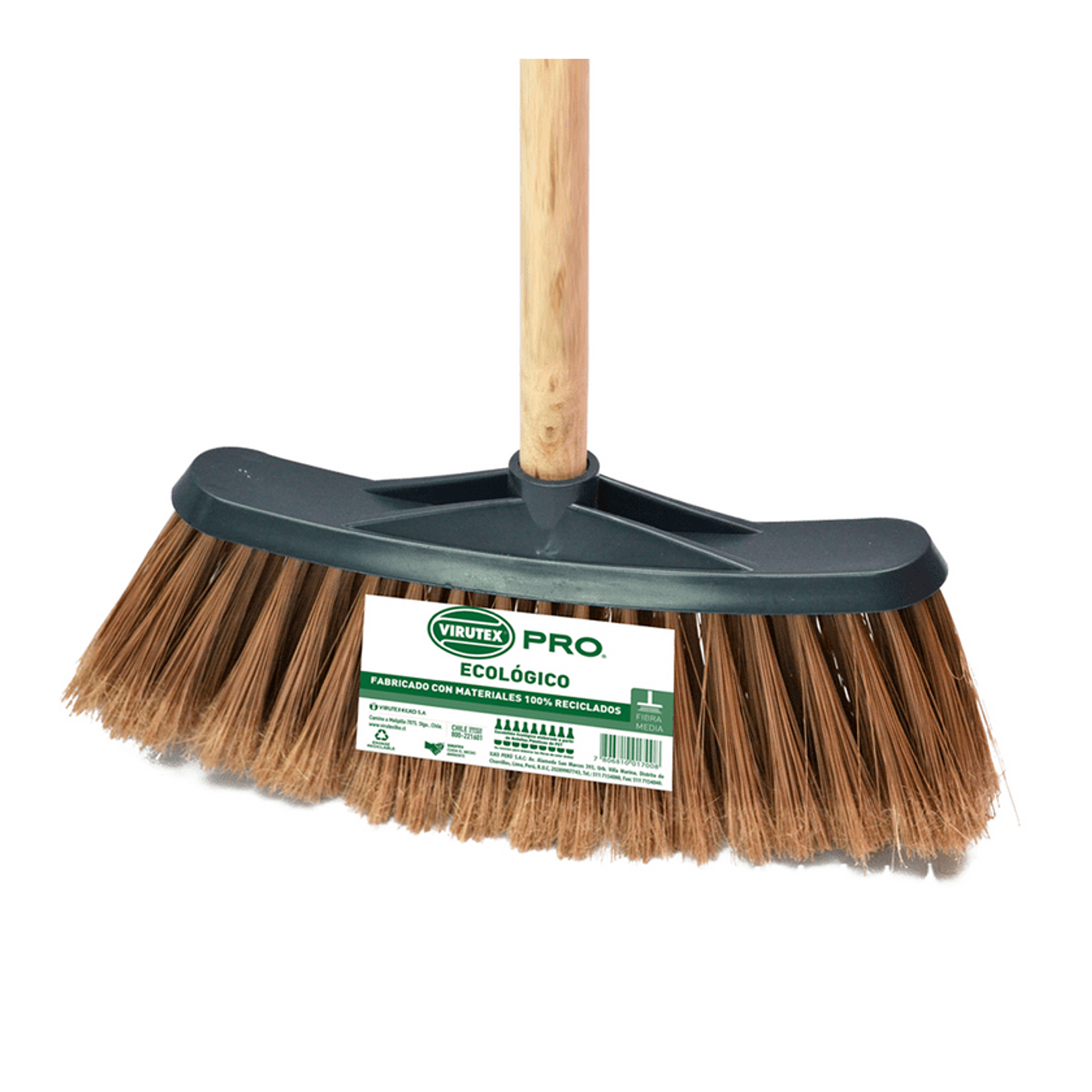 ESCOBILLON 100% RECICLADO ECONOMICO VTX-PRO X 1 UN 1