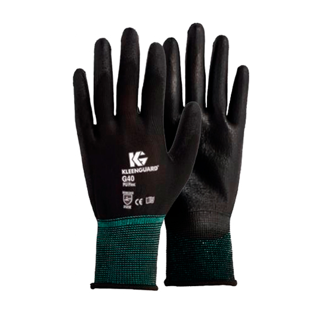 GUANTE POLIURETANO KLEENGUARD G40 FLEX T/9 X 12 PR 1