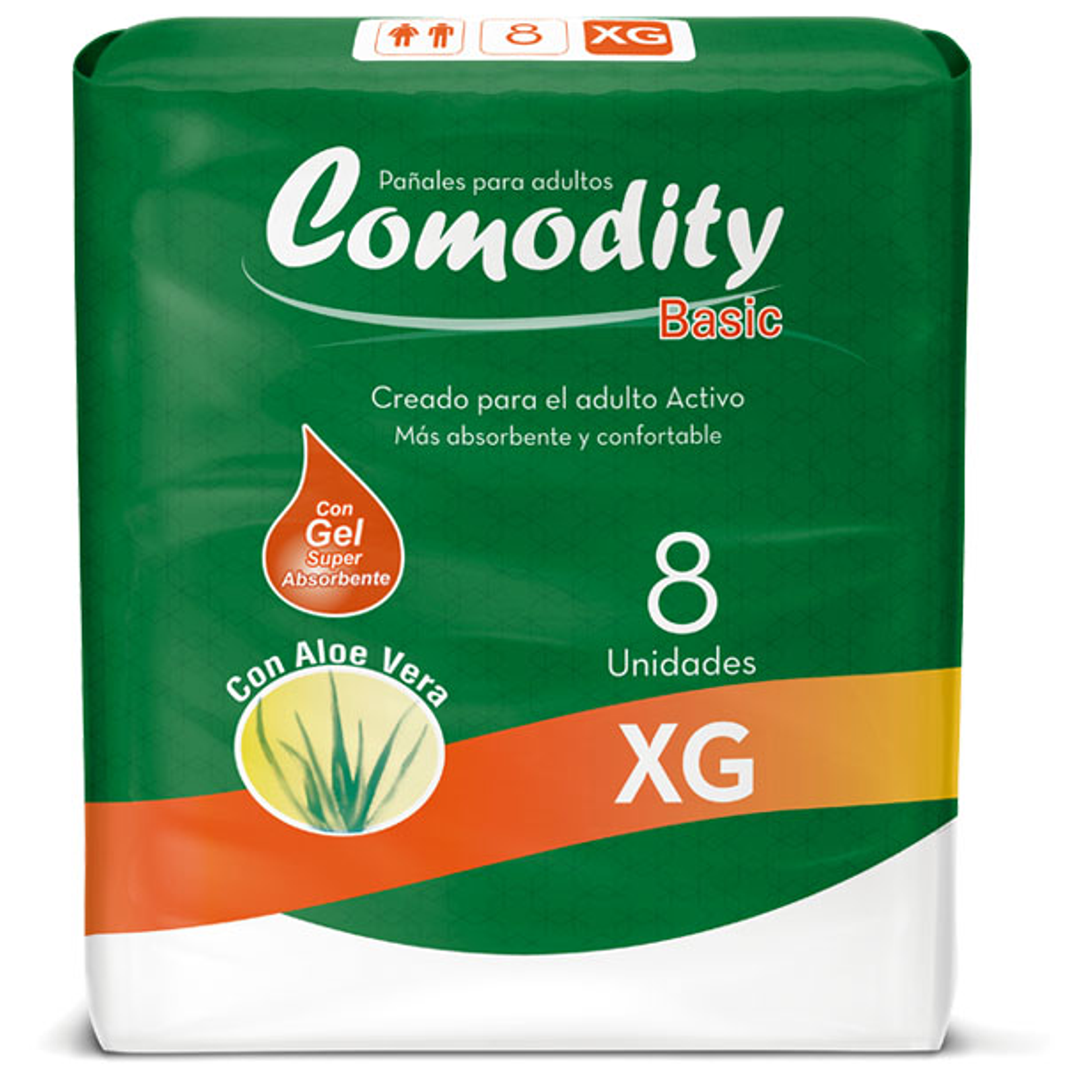 PANAL DE ADULTO HIGIECLIN TALLA XG 1 X 08 UND 1