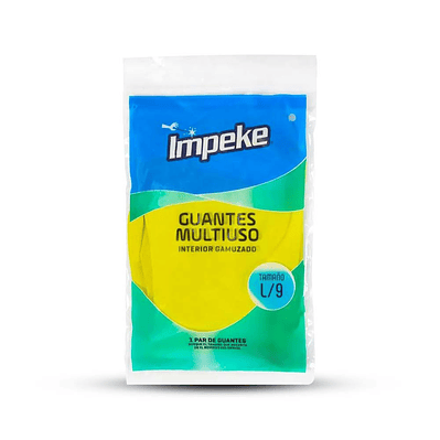 GUANTE LIMPIEZA MULTIUSO IMPEKE TALLA L 1 X1 UND