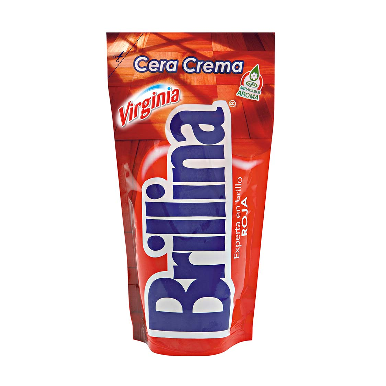 CERA CREMA BRILLINA D/P 340 CC ROJA X 1 UN 1