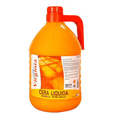 CERA LIQUIDA PISOS MADERA AMARILLA VIRGINIA 5 LT X 1 UN