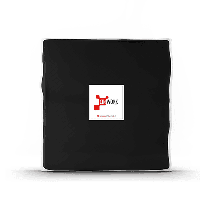 SERVILLETA PREMIUM NEGRA 40 X 40 CM 50 HJ X 24 UN X 1CJ