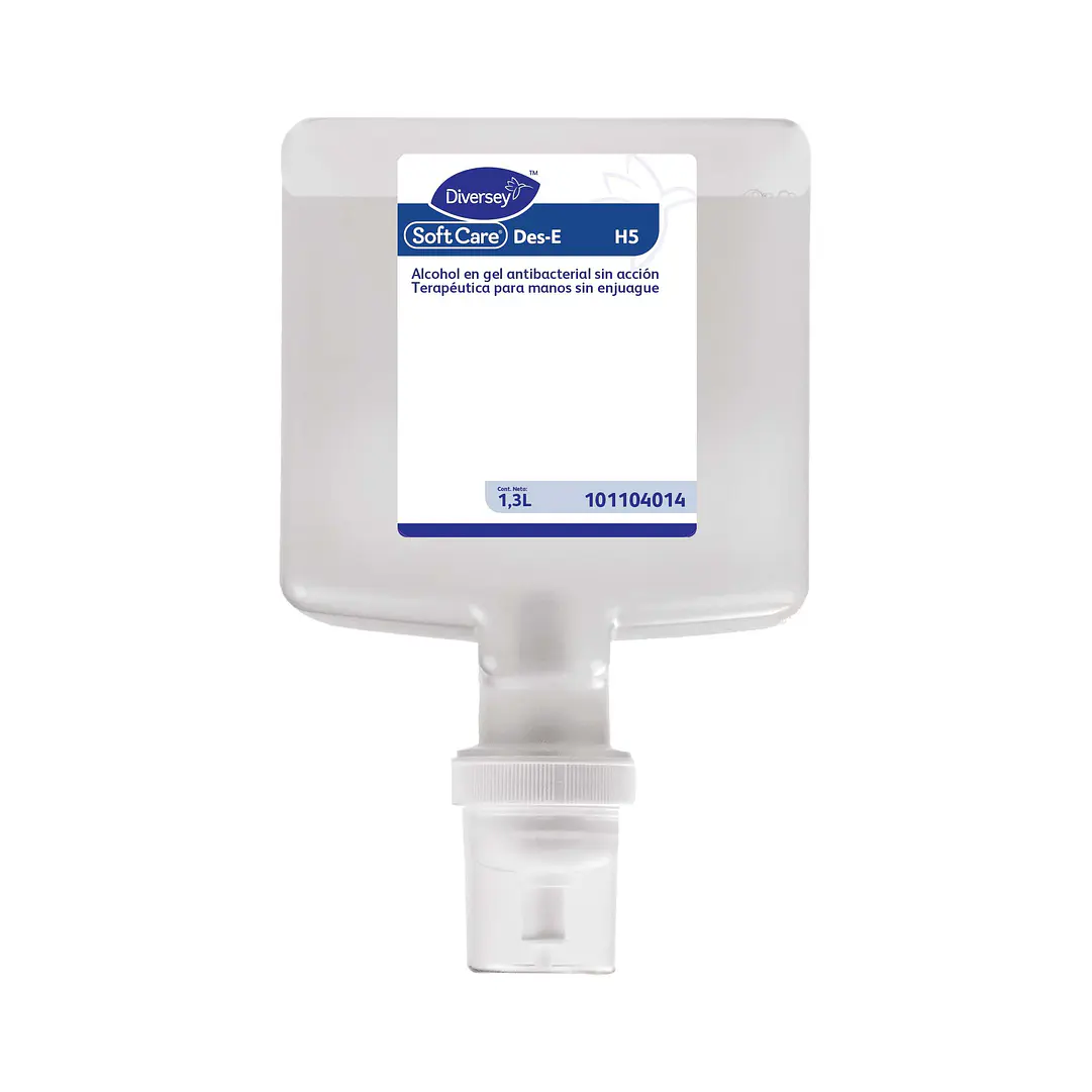 ALCOHOL GEL SOFTCARE DES H5 1.3 LT X 4 UN 1