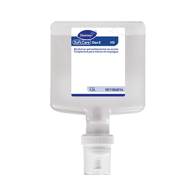 ALCOHOL GEL SOFTCARE DES H5 1.3 LT X 4 UN