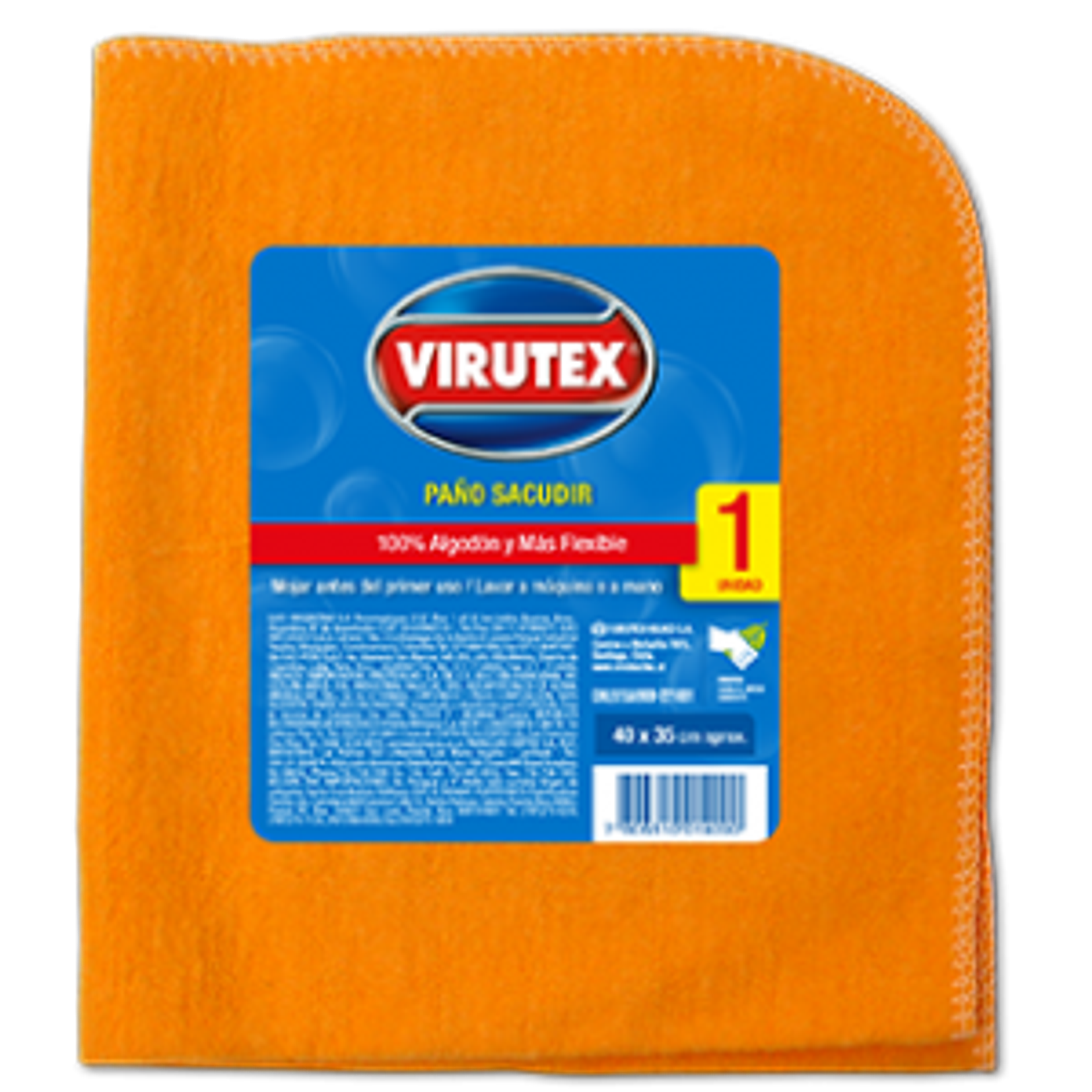 PANO SACUDIR NARANJA 45 X 50 VTX-PRO X 1 UN 1