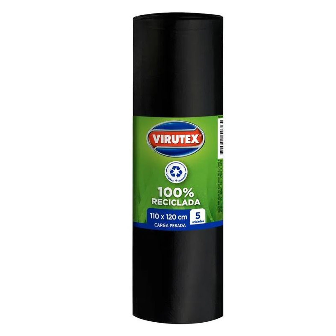 BOLSA BASURA ROLLO VTX 110 X 120 X 75 MC X 5 UN 1