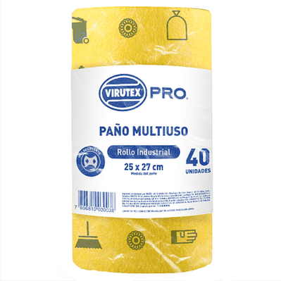 TOALLA HUMEDA  MULTIUSO DESINFECTANTE 40 UN X PQ