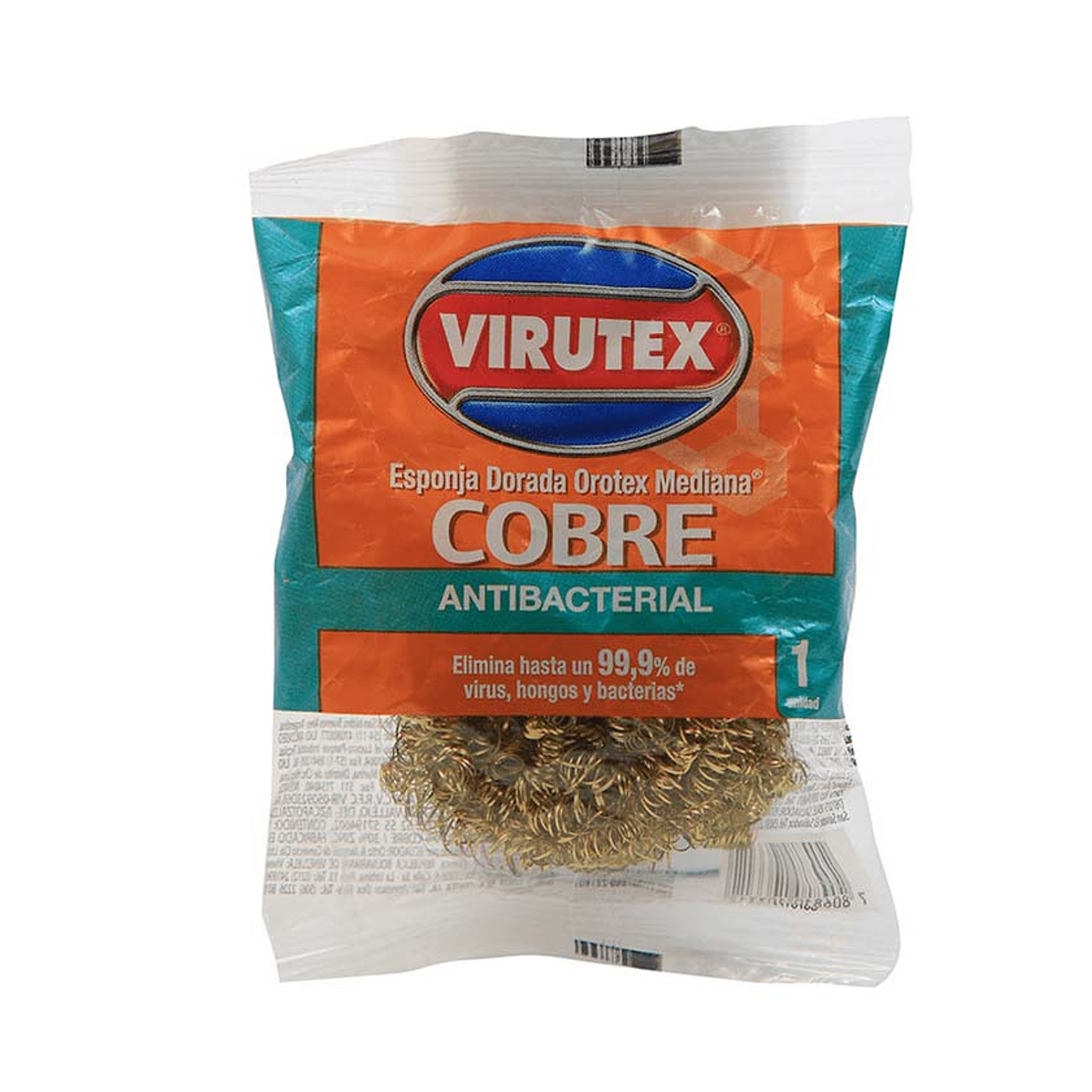 ESPONJA DORADA OROTEX MEDIANA VTX  X 1 UN 1