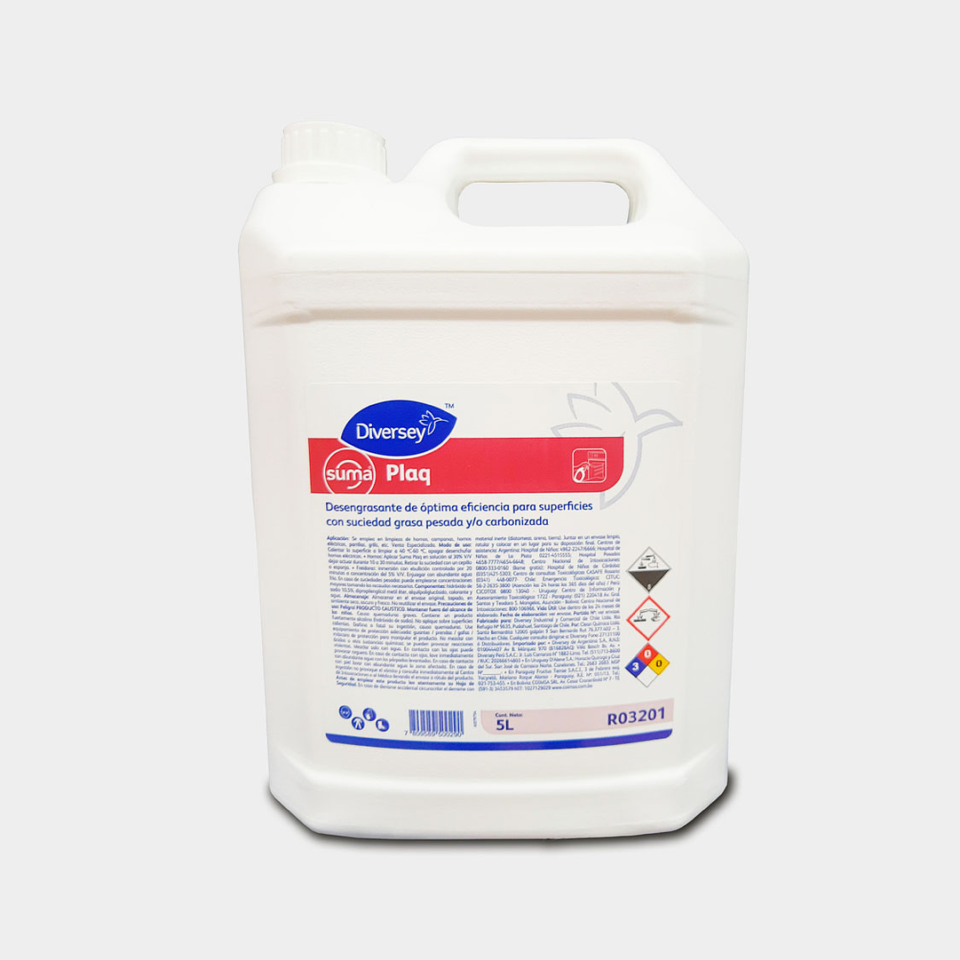 DESENGRASANTE SUMA PLAQ 5 LT X 1 UN 1