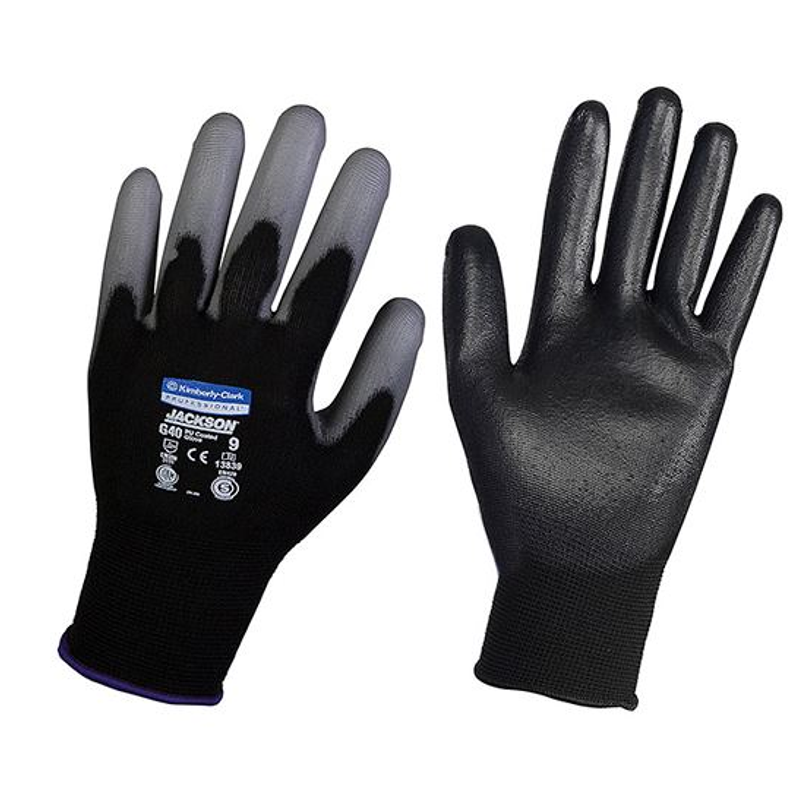 GUANTE POLIURETANO JACK G40 NEGRO T/10 X 12 PR 1