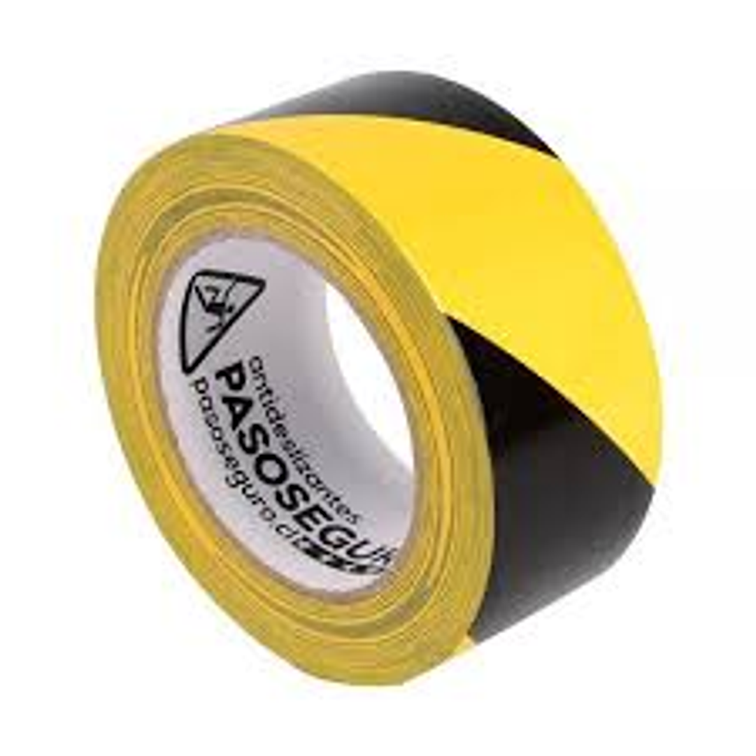 CINTA DELIMITADORA AMARILLO/NEGRO 766 50 MM X 33 MT 1