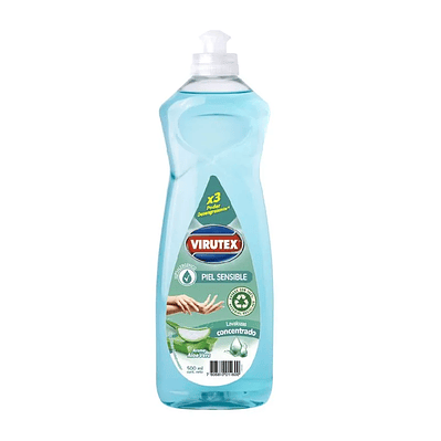 LAVALOZA PIEL SENSIBLE 500 ML VTX   X 1 UN