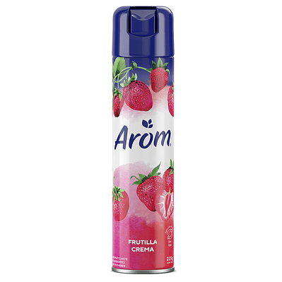 DESODORANTE AMBIENTAL FRUTILLA CREMA AROM 225 GR X 1 UN