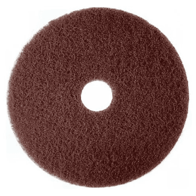 PAD ABRASIVO SCOTCH BRITE CAFE 3M 13 PULGADAS X  UN