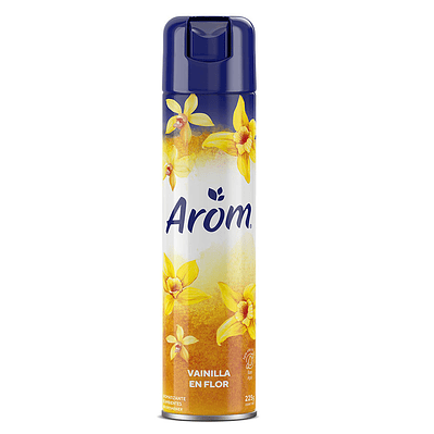 DESODORANTE AMBIENTAL VAINILLA EN FLOR AROM 225 GR X 1 UN