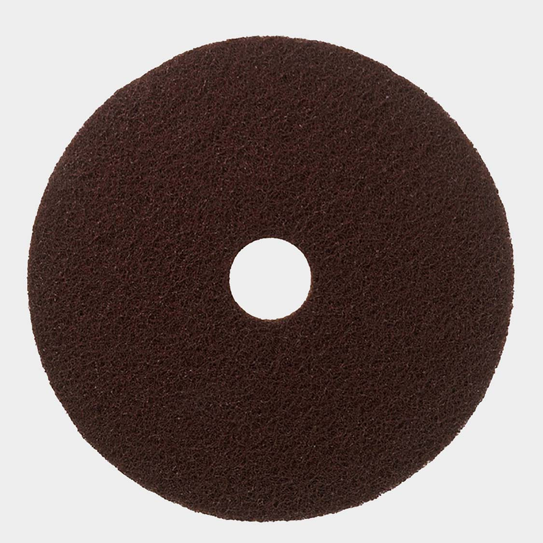 PAD ABRASIVO SCOTCH BRITE CAFE 3M 17 PULGADAS 1