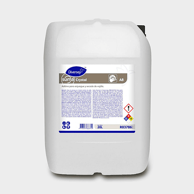 ABRILLANTADOR VAJILLA SUMA CRYSTAL 20 LT X 1 UN