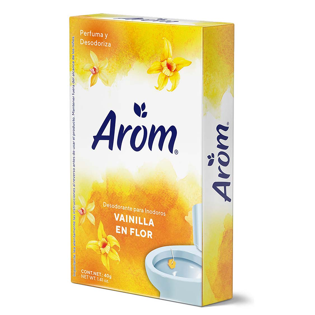 DESODORANTE WC AROM VAINILLA 40 X 40 GR X 1 UN 1