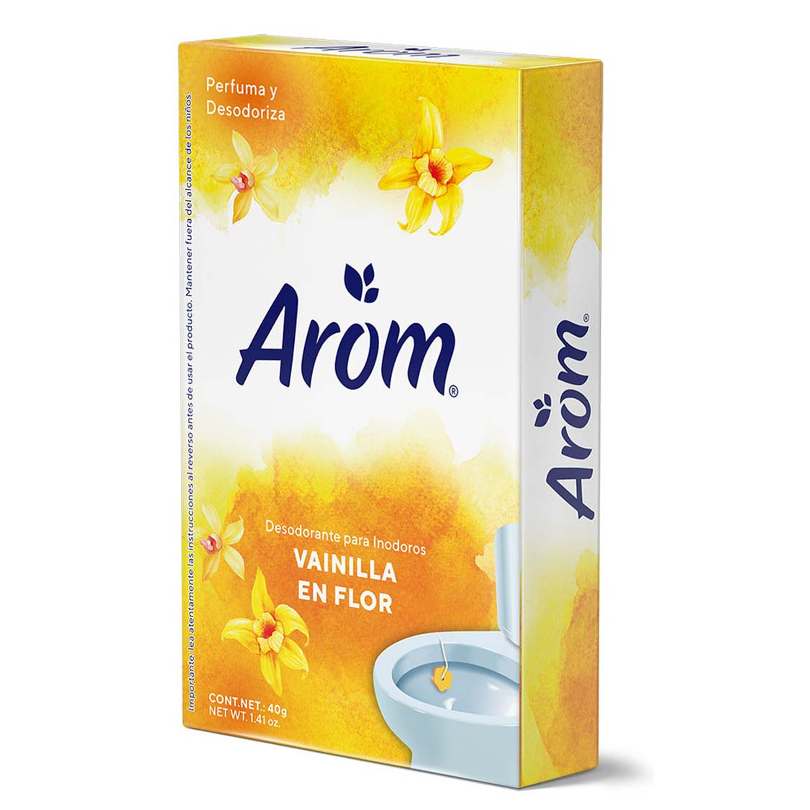 DESODORANTE WC AROM VAINILLA 40 X 40 GR X 1 UN 1