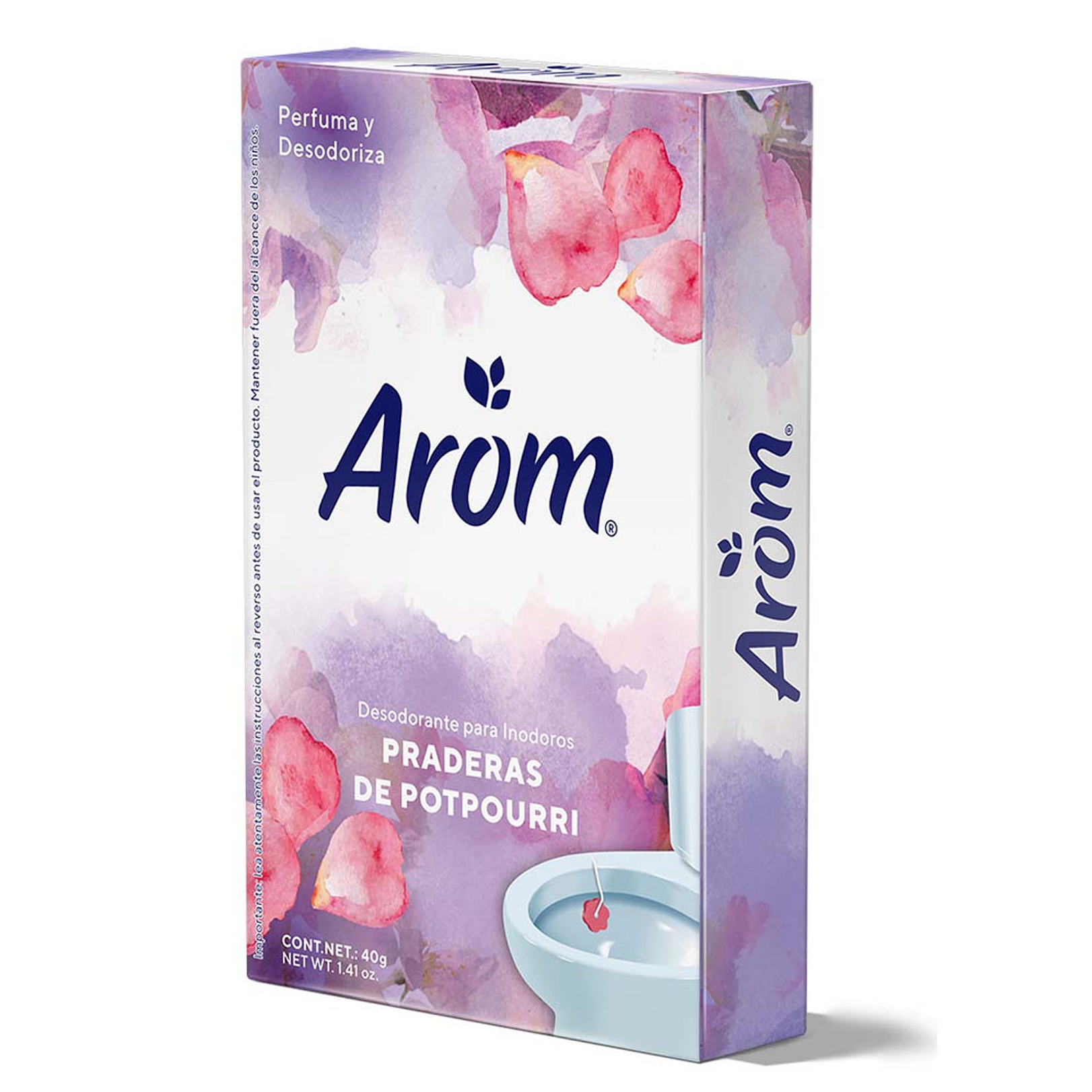 DESODORANTE WC AROM PORPOURRI 40 X 40 GR X 1 UN 1