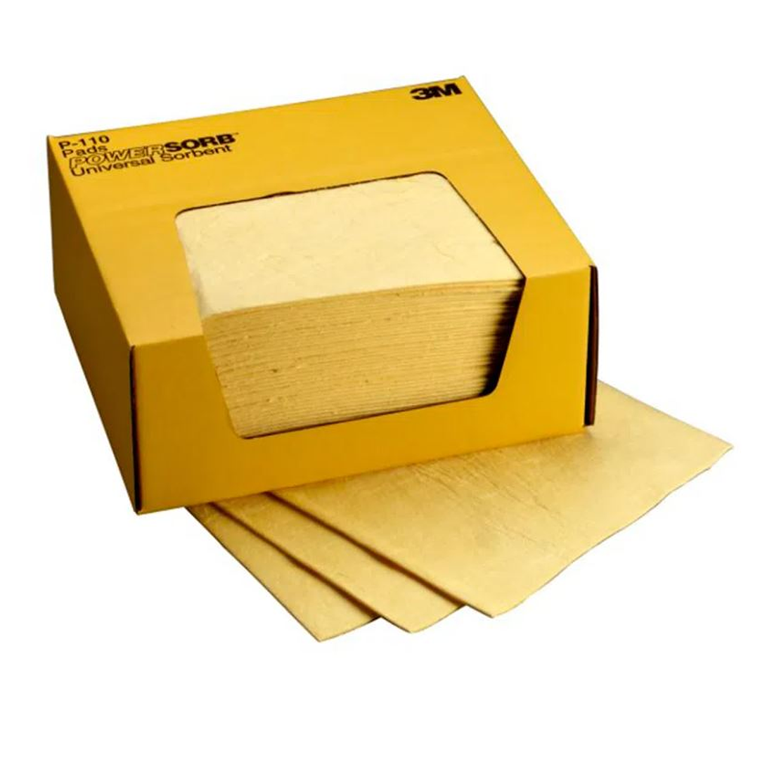 PANO ABSORBENTE QUIMICOS  P-110 28 X 33 CM  X 50 UN 1