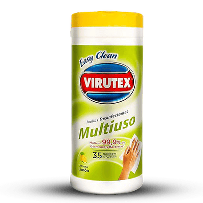 TOALLAS DESINFECTANTE MULTIUSO 35 EASY CLEAN X 1 UN