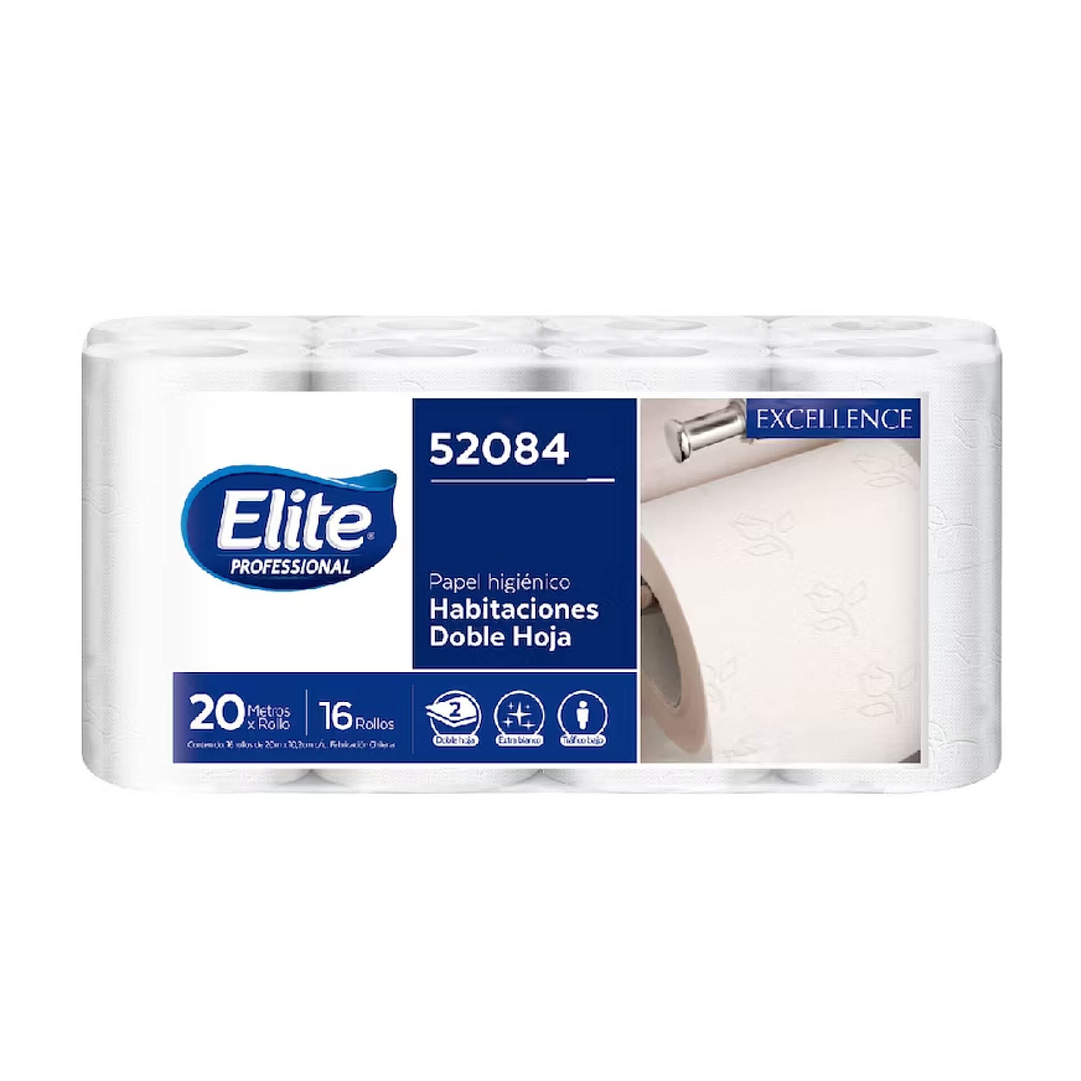 PAPEL HIGIENICO ELITE D/H 20 MT X 16 UN 1