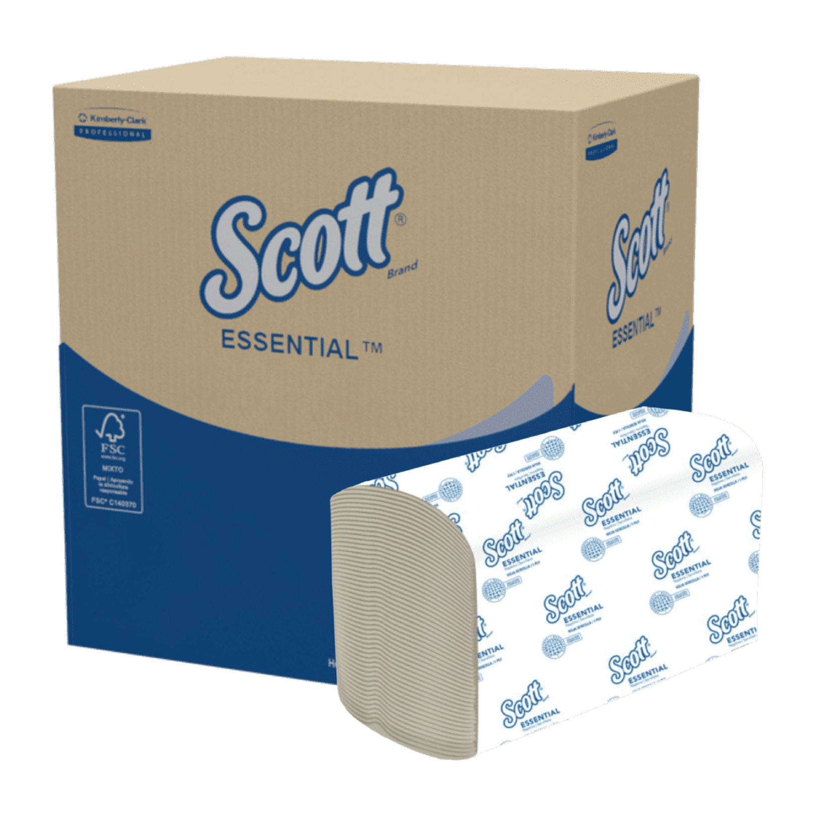 SERVILLETA SCOTT  ESSENCIAL NATURAL 20 PQ X 315 HJ 1