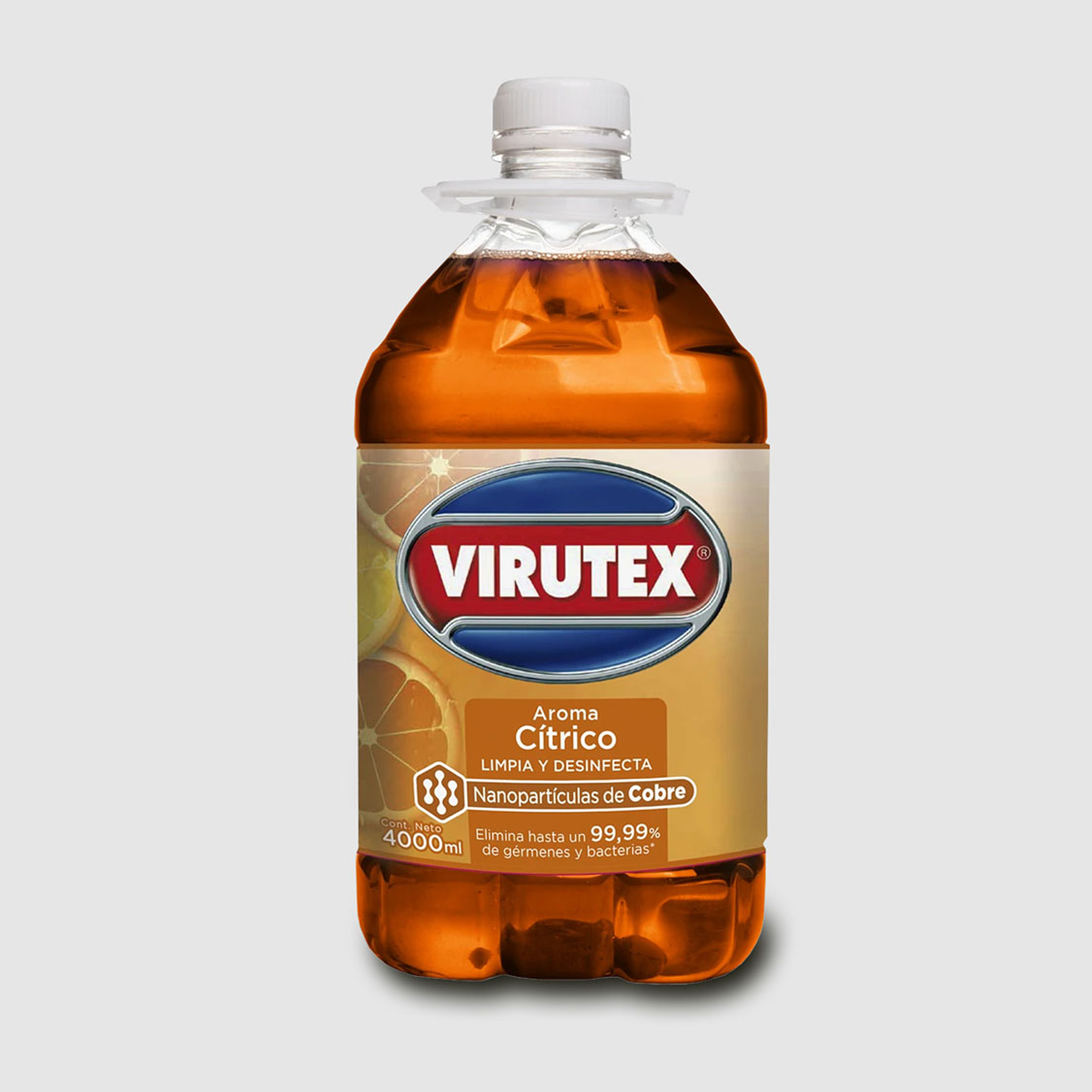 LIMPIADOR DESINFECTANTE VTX CITRICO 4000 X 1 UN 1