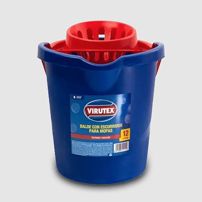 BALDE C/ESCURRIDOR VTX 14  LT X 1 UN