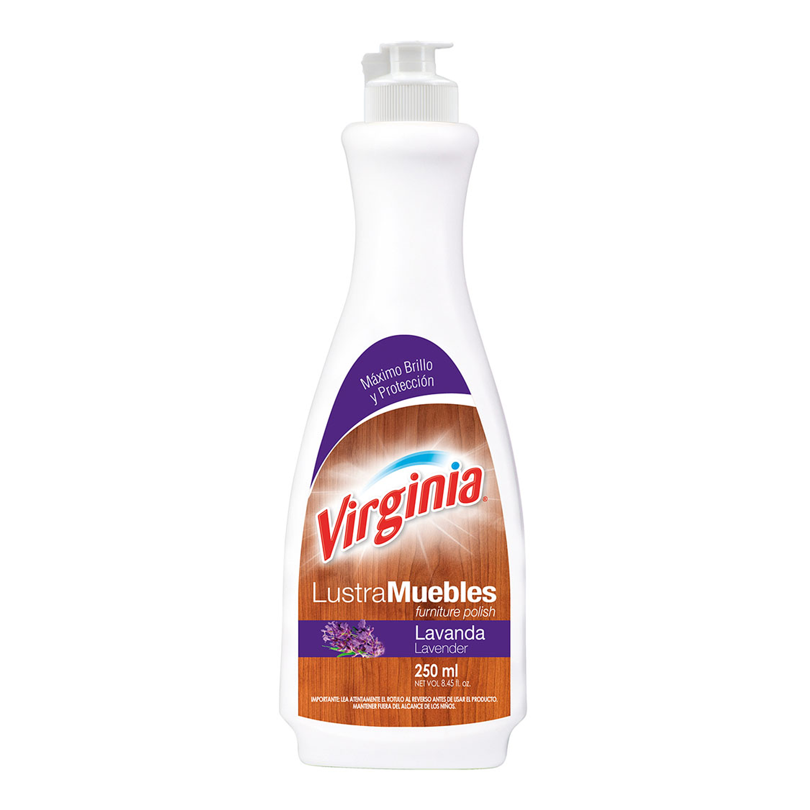 LUSTRAMUEBLES CREMA LAVANDA VIRGINIA 250 ML X 1 UN 1