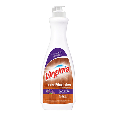 LUSTRAMUEBLES CREMA LAVANDA VIRGINIA 250 ML X 1 UN