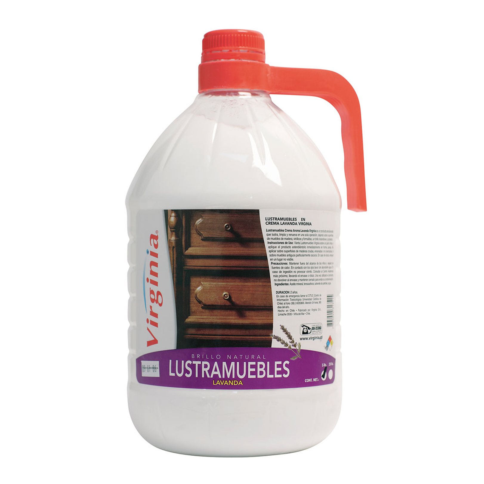 LUSTRAMUEBLES VIRGINIA PET 5 LT X 1 UN 1