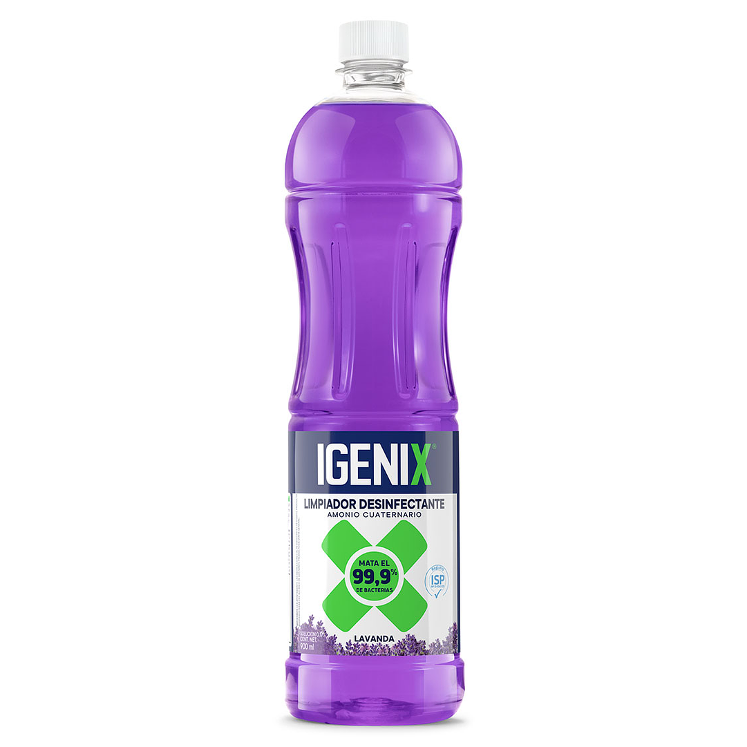 LIMPIADOR DESINFECTANTE IGENIX LAVANDA 900 ML X 1 UN 1