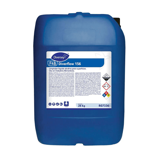 DETERGENTE DESENGRANTE DIVERFLOW 156 24 KG X 1 UN