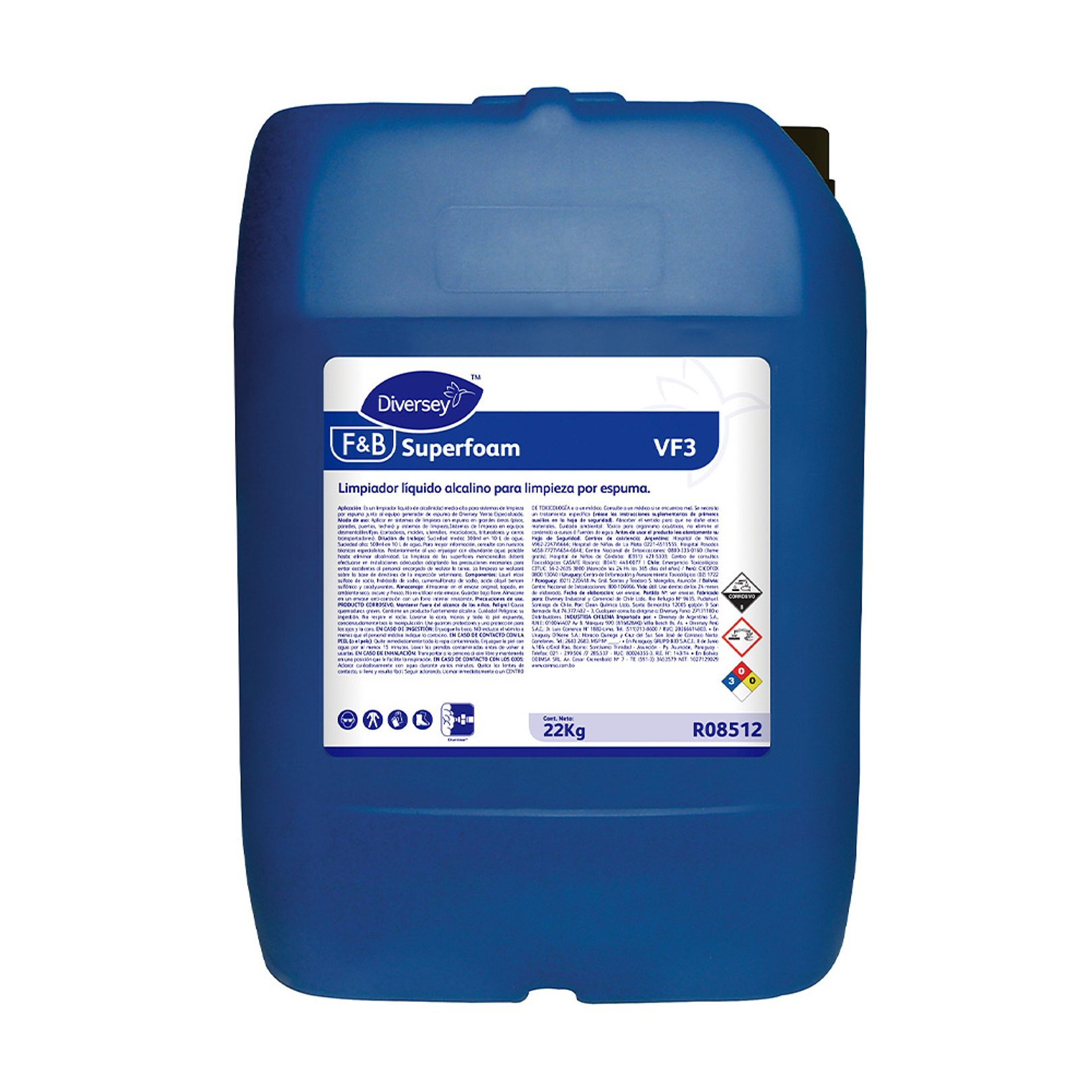 DETERGENTE SUPERFOAM 22 KG X 1 UN 1