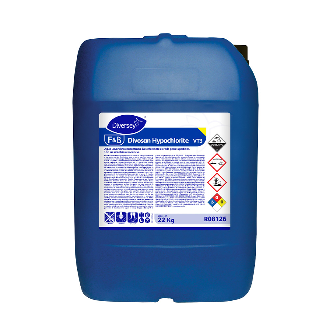 DIVOSAN HYPOCHLORITE 22 KG X 1 UN 1