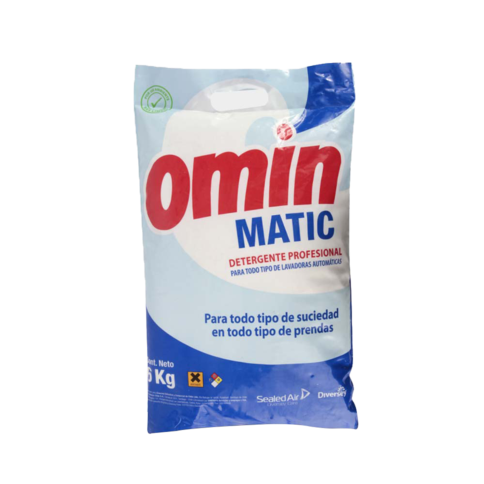 DETERGENTE LAVADORA AUTOMATICA OMIN PLUS X 6 KG X 1 UN 1