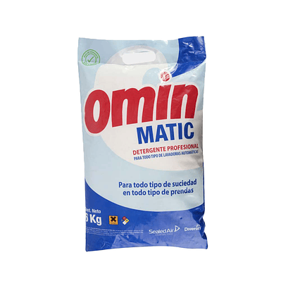 DETERGENTE LAVADORA AUTOMATICA OMIN PLUS X 6 KG X 1 UN