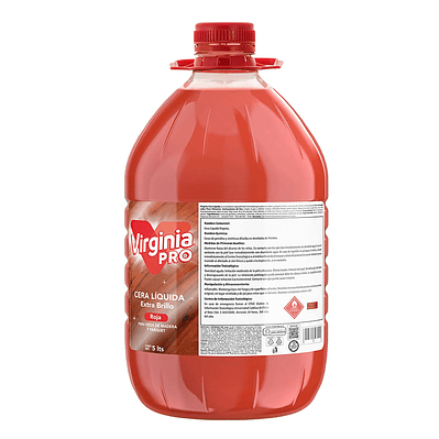 CERA LIQUIDA PISOS MADERA ROJA VIRGINIA 5 LT X 1 UN