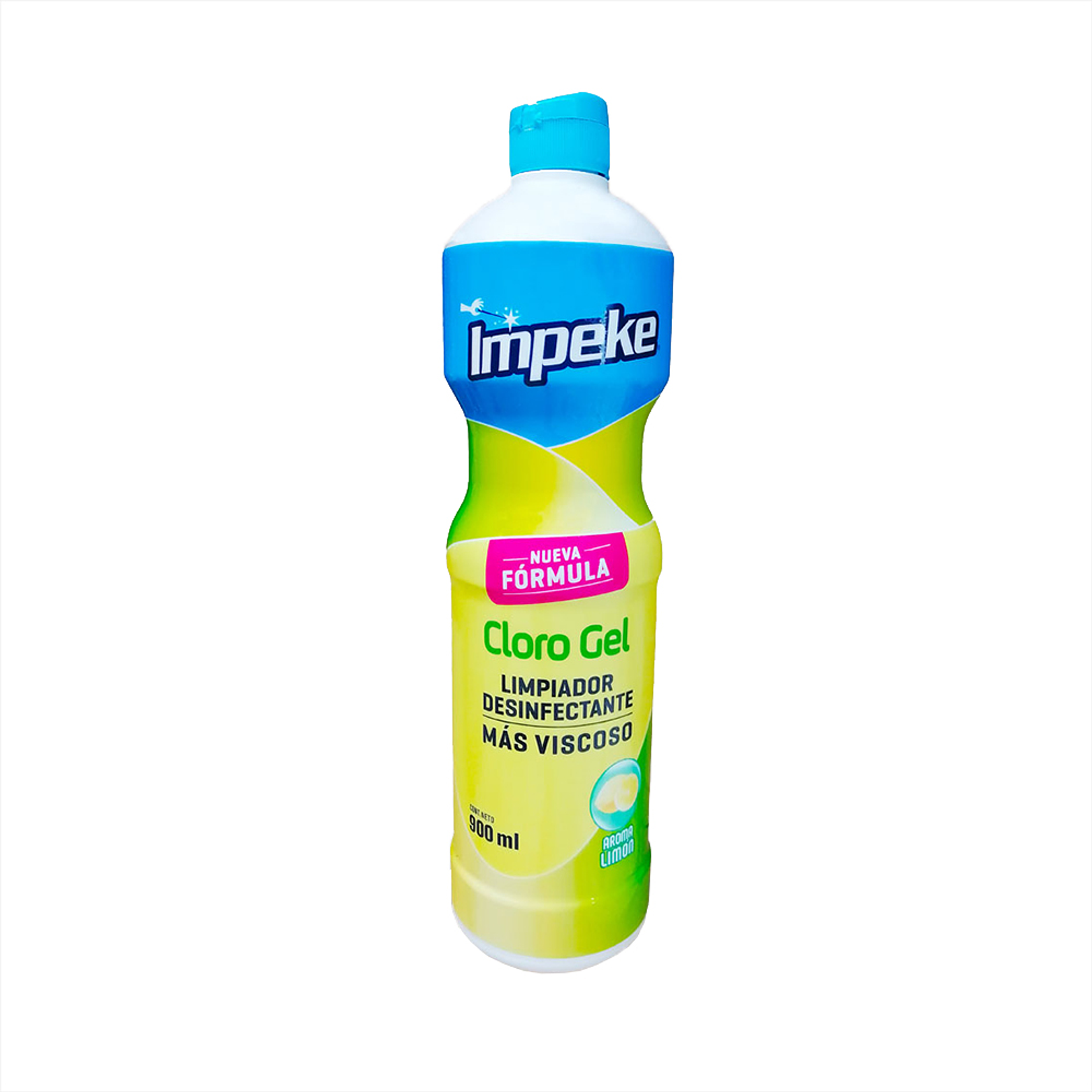LIMPIADOR DESINFECTANTE GEL LIMON IMPEKE 900 ML X 1 UN 1
