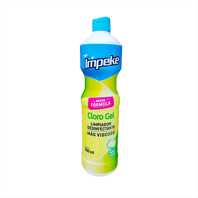 LIMPIADOR DESINFECTANTE GEL LIMON IMPEKE 900 ML X 1 UN