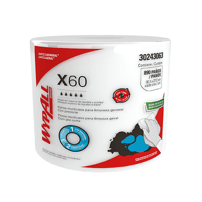 PANO   WYPALL X-60 JUMBO ROLL 890 HJ X 1 UN