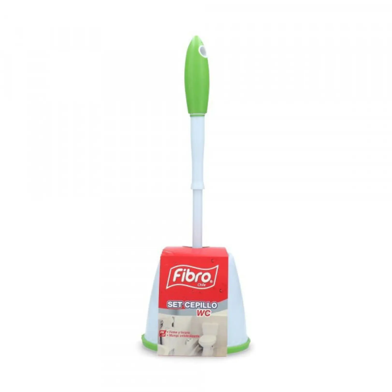 HISOPO C/ TACHO MANGO PLASTICO BLANCO   X 1 UN 1