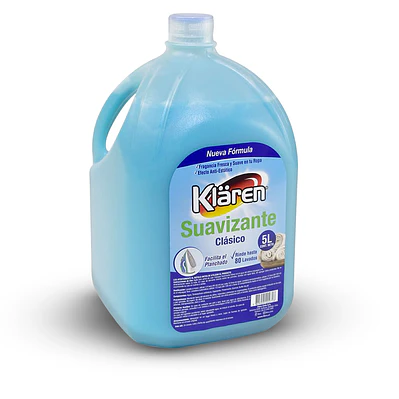 SUAVIZANTE ROPA 5 LTS KLAREN X 1 UN