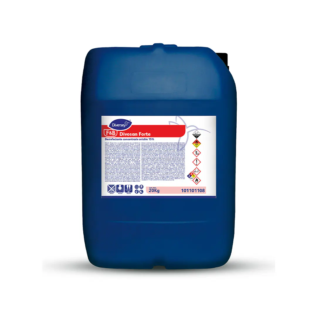 DESINFEC ACIDO PERACETICO DIVOSAN FORTE 15% 20 KG X 1 UN 1