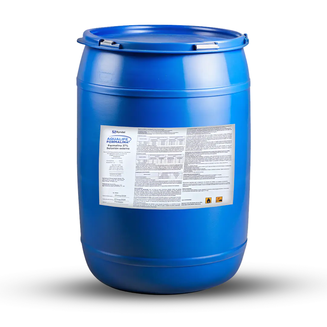 AQUALIFE FORMALINA 37% 208 LT X 1 UN 1